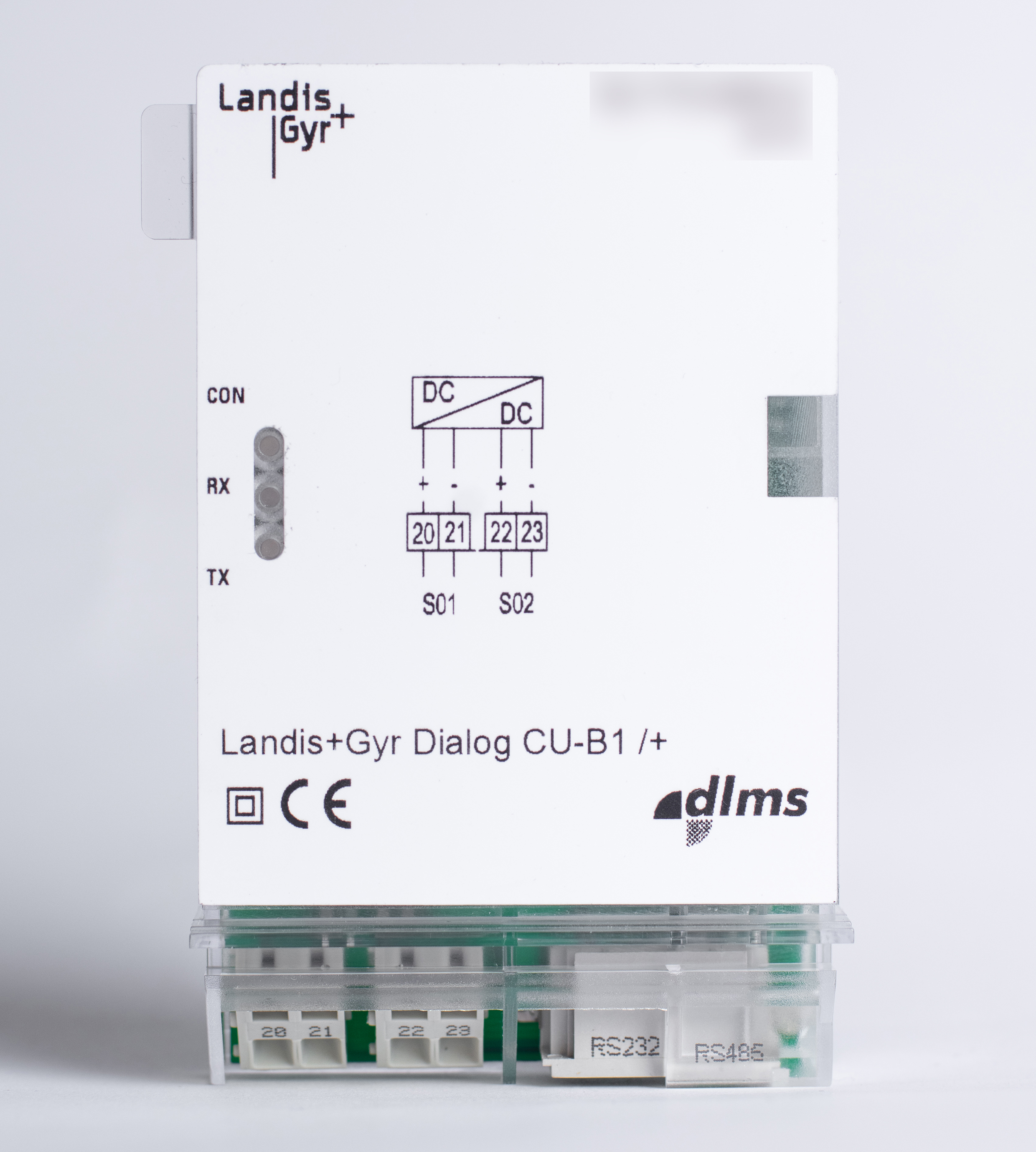 CU-B1/+ (RS232, RS485, 2xS0) komunikační jednotka Landis+Gyr