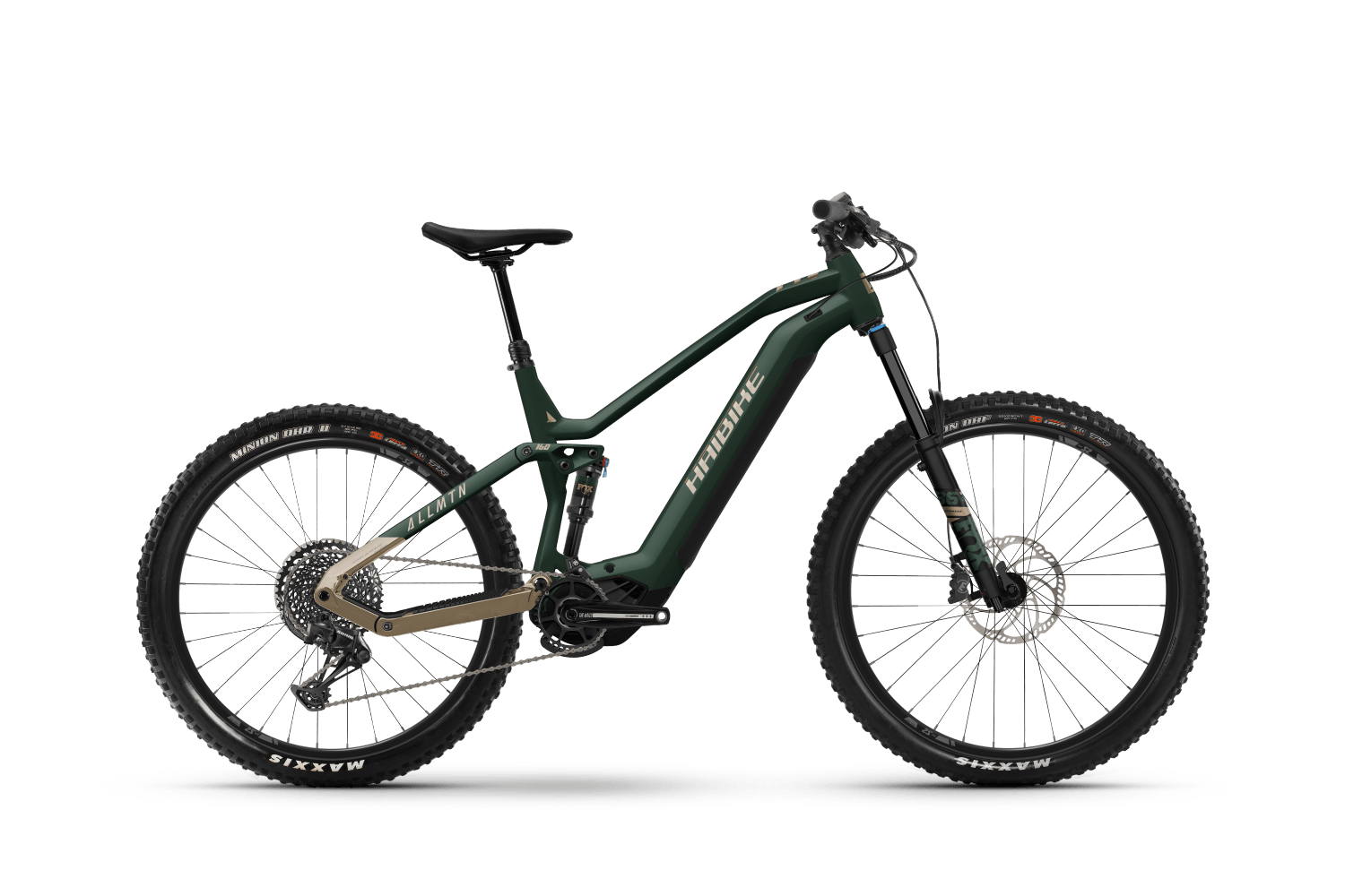 Haibike AllMtn 7 kola 29/27,5" vel.L matt gloss green caramel black
