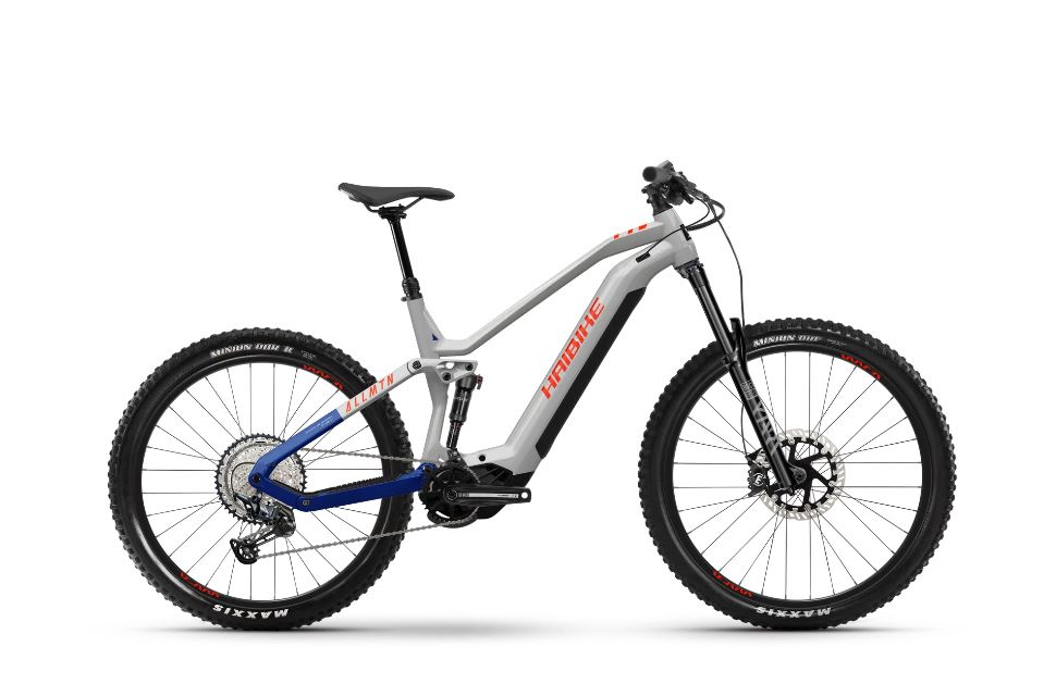 Haibike AllMtn 7 kola 29/27,5" vel.XL gloss soft grey red blue