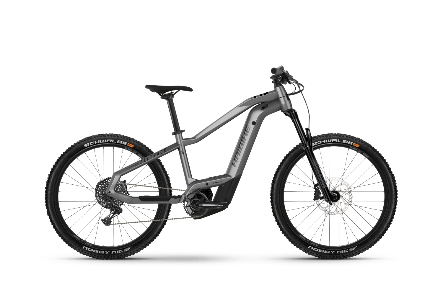 Haibike AllTrack 9 kola 27,5" vel.S matt gloss silver black
