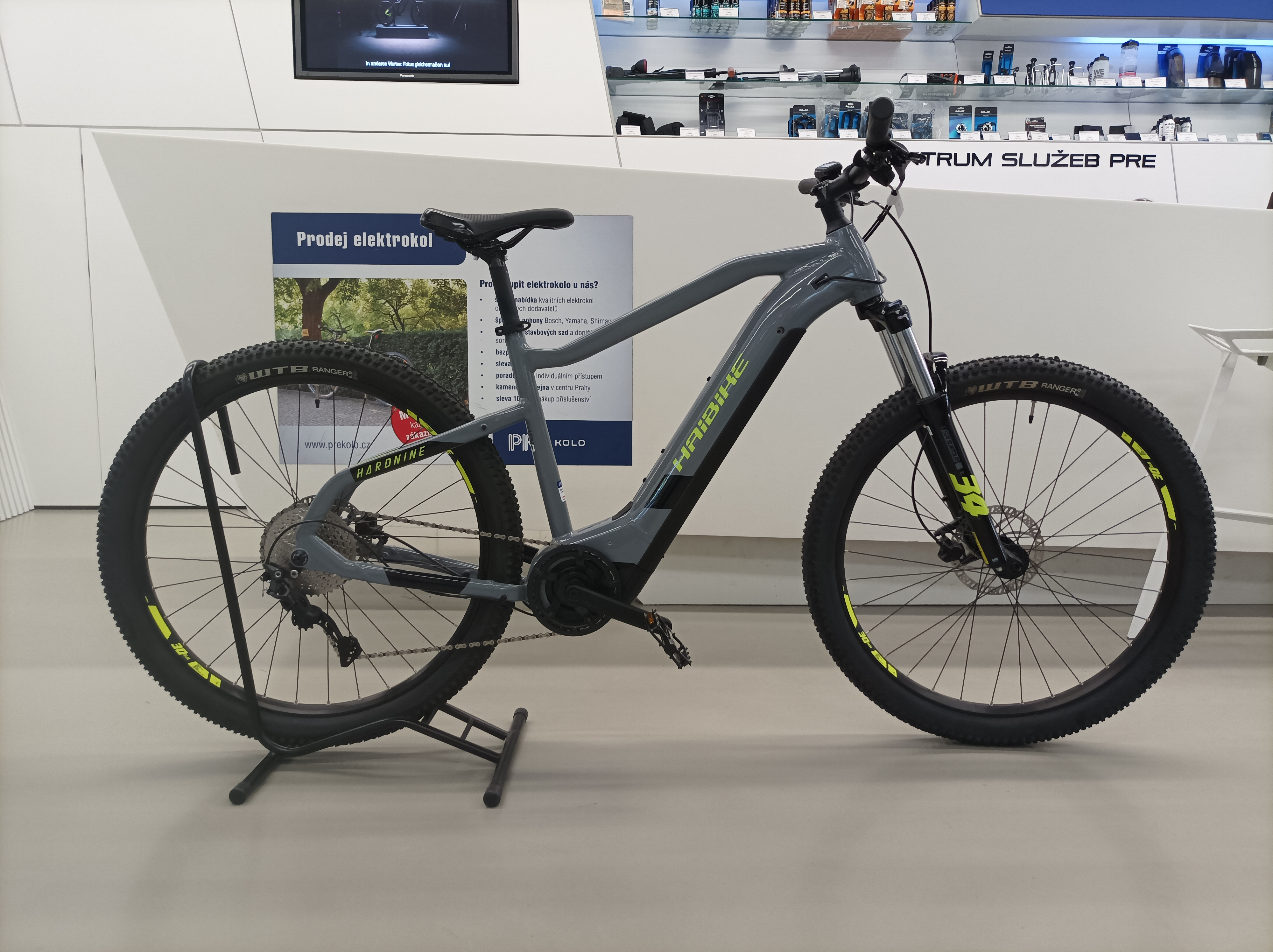 Haibike HardNine 6 vel.L kola 29" glossl grey black 