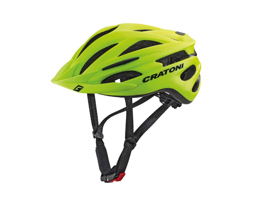 Cyklistická helma Cratoni MTB Pacer neon žlutá