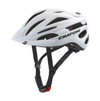 Cyklistická helma Cratoni MTB Pacer bílá matná