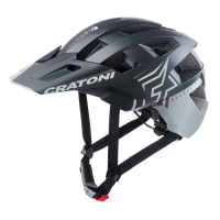 Cyklistická helma Cratoni AllSet Pro černá šedá matná